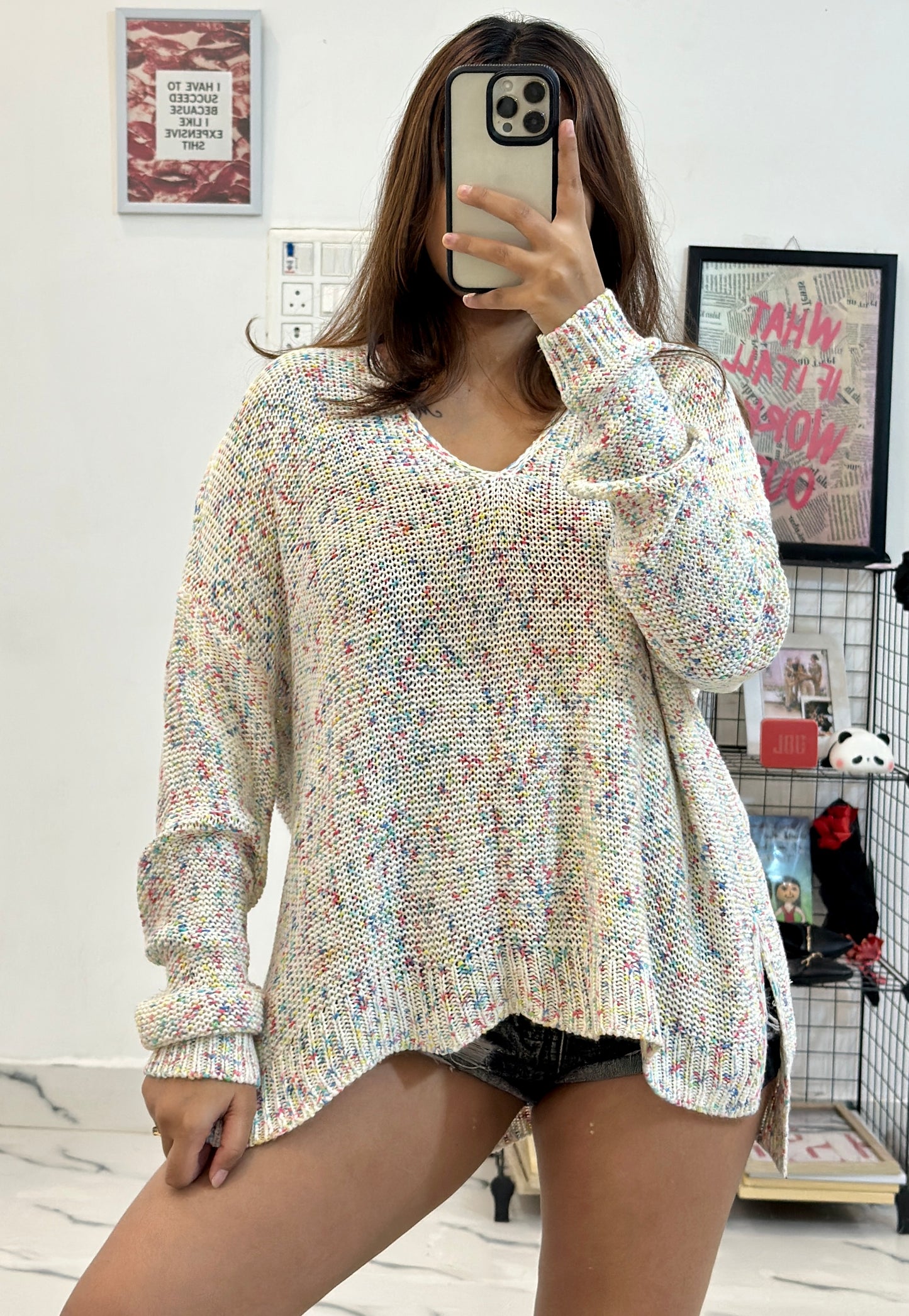 Oversized Korean sweater (42-44)