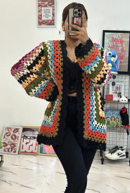 Pretty crochet shrug (42-44)
