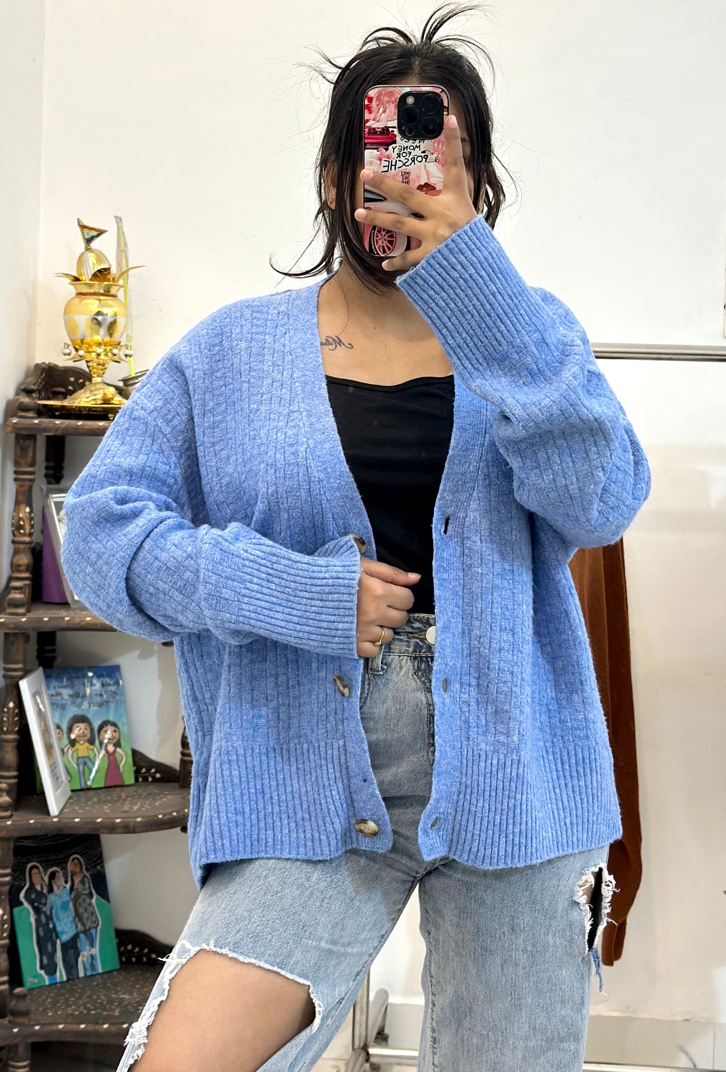 Oversized Korean cardigan (42-44)