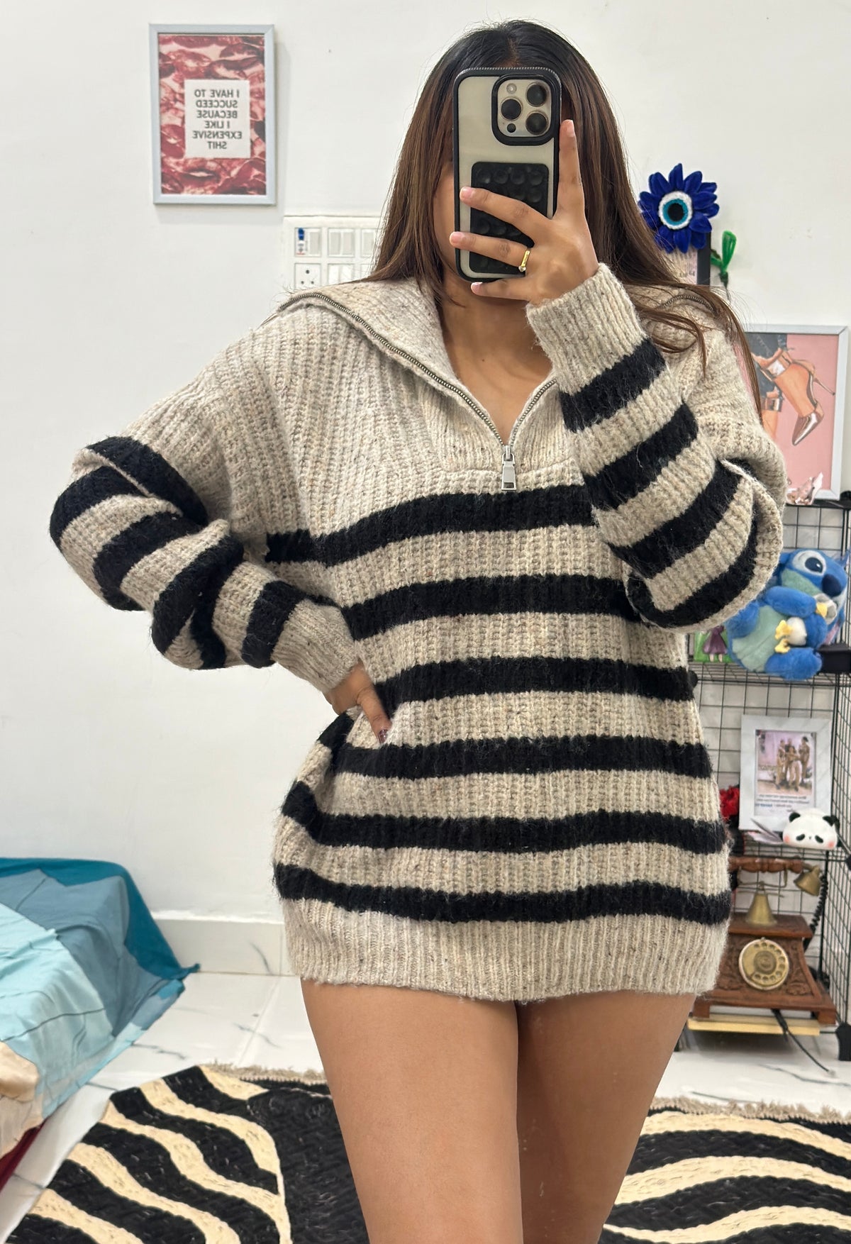 Oversized Korean sweater (40-44)