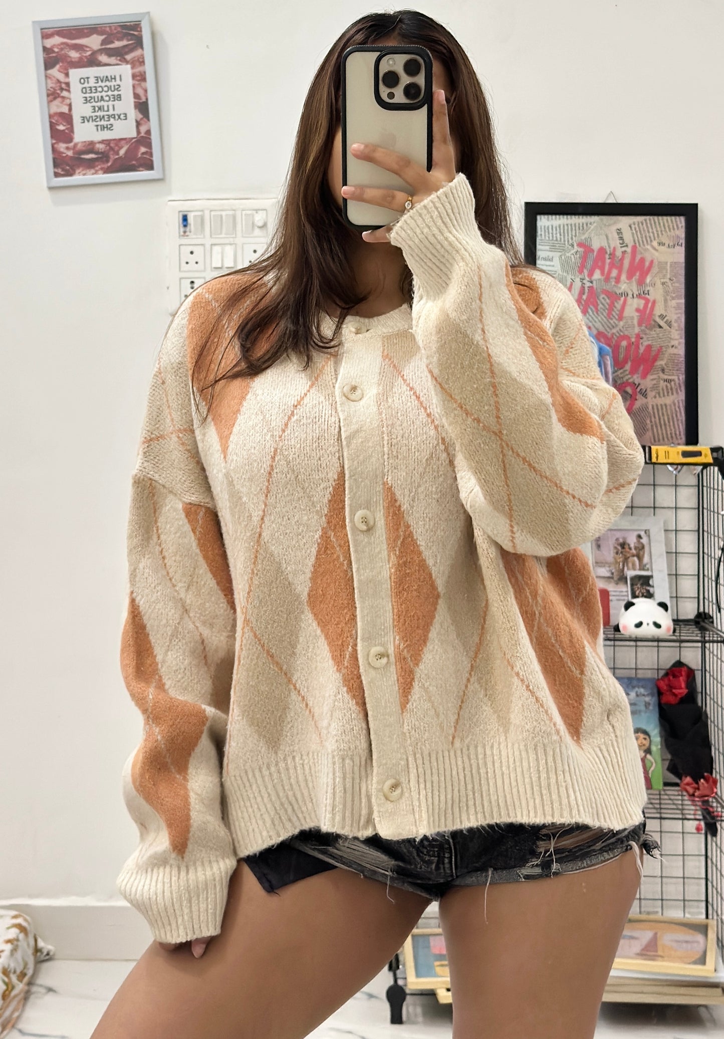 Oversized cardigan (40-42)