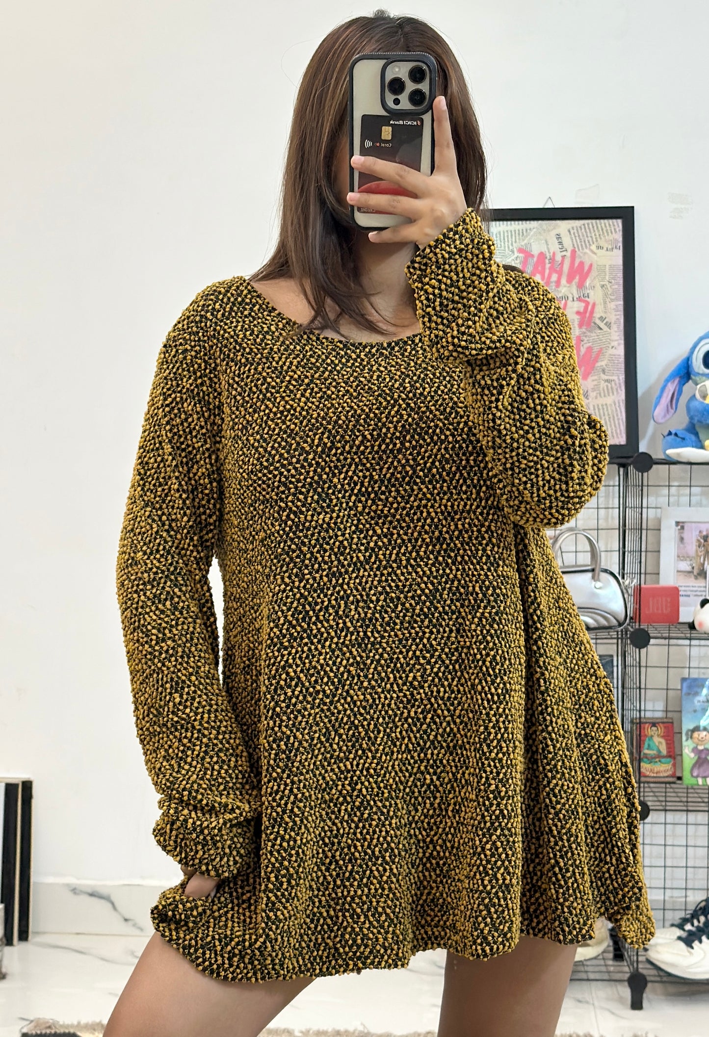 Oversized Korean sweater (42-46)
