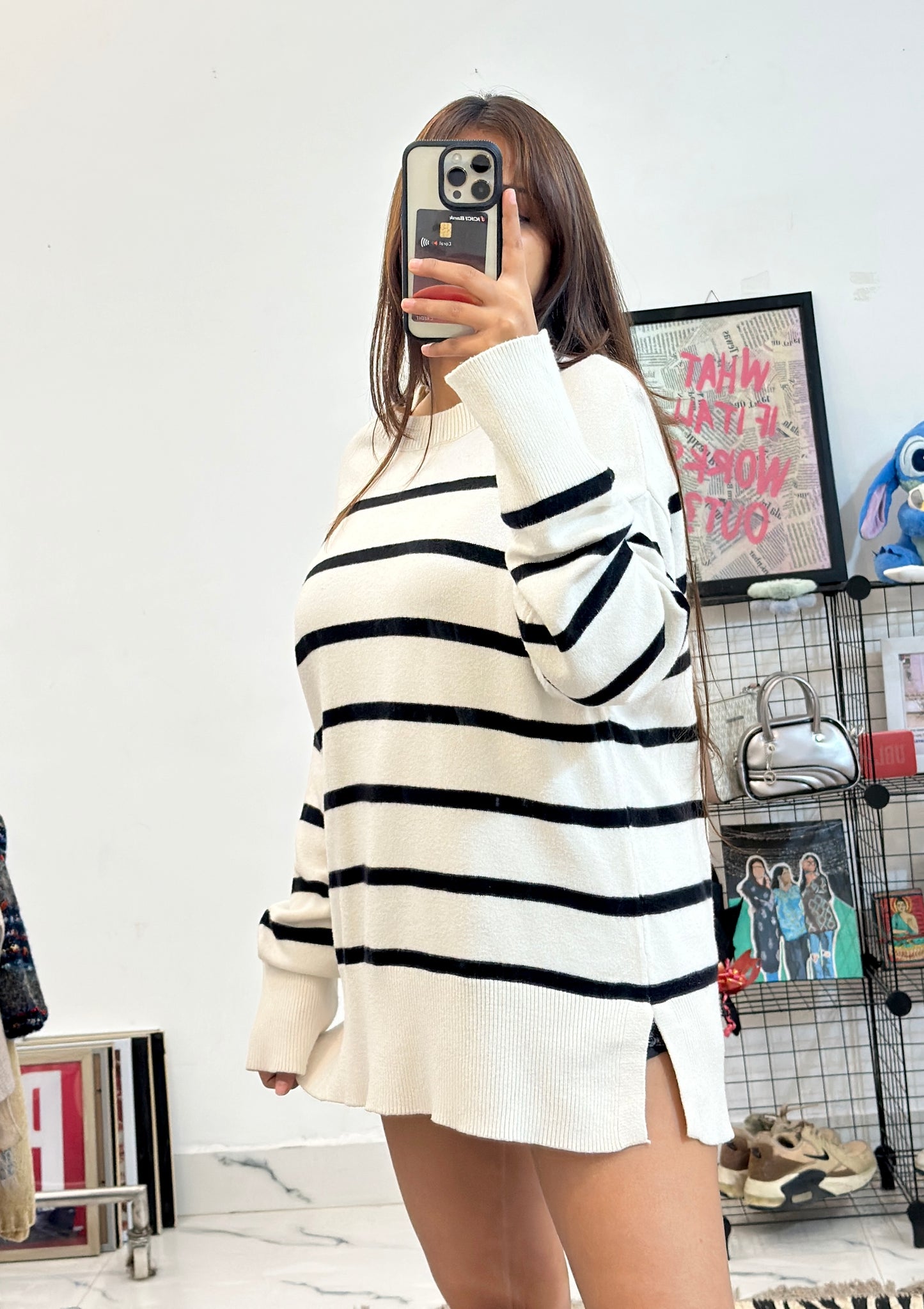 Oversized Korean sweater (40-42)