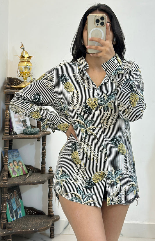 Cotton vintage shirt (32-34)