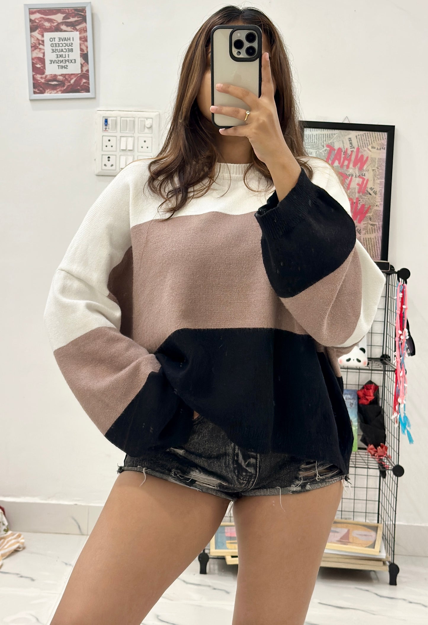 Oversized Korean sweater (44-46)