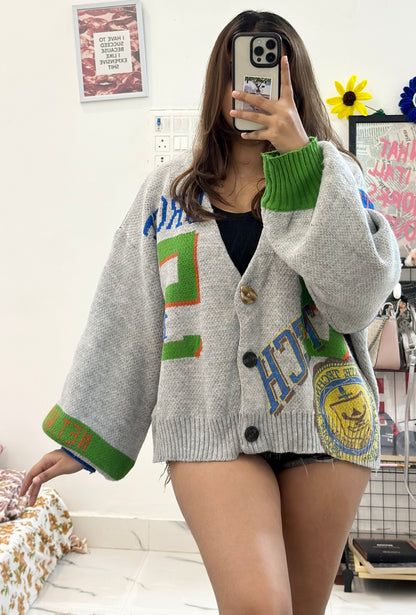 Oversized Korean sweater (freesize 50+)