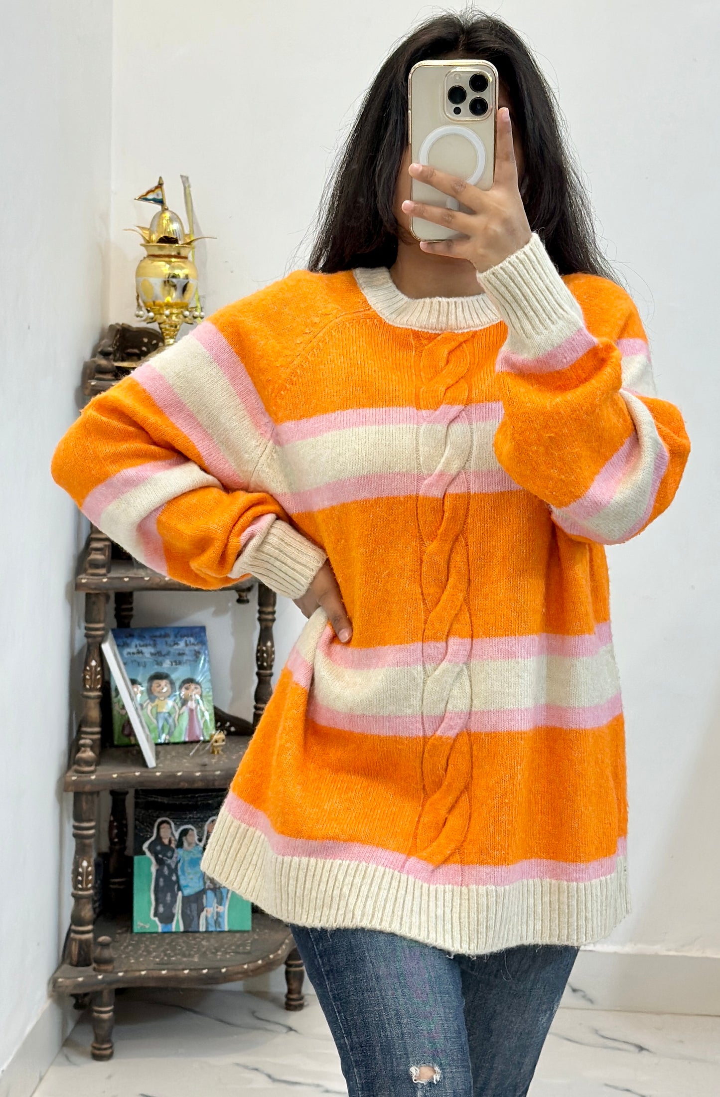 Oversized Korean sweater (42-44)