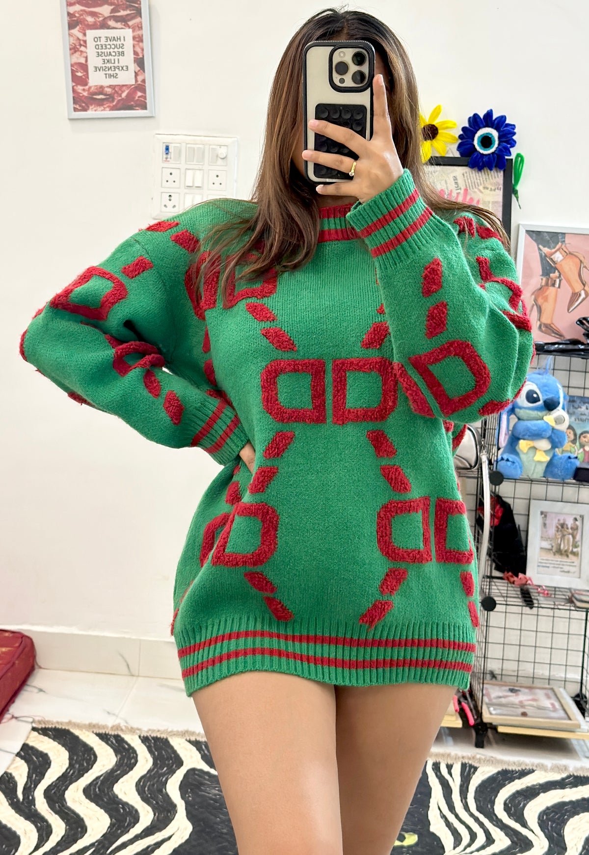 Oversized Korean sweater (40-42)