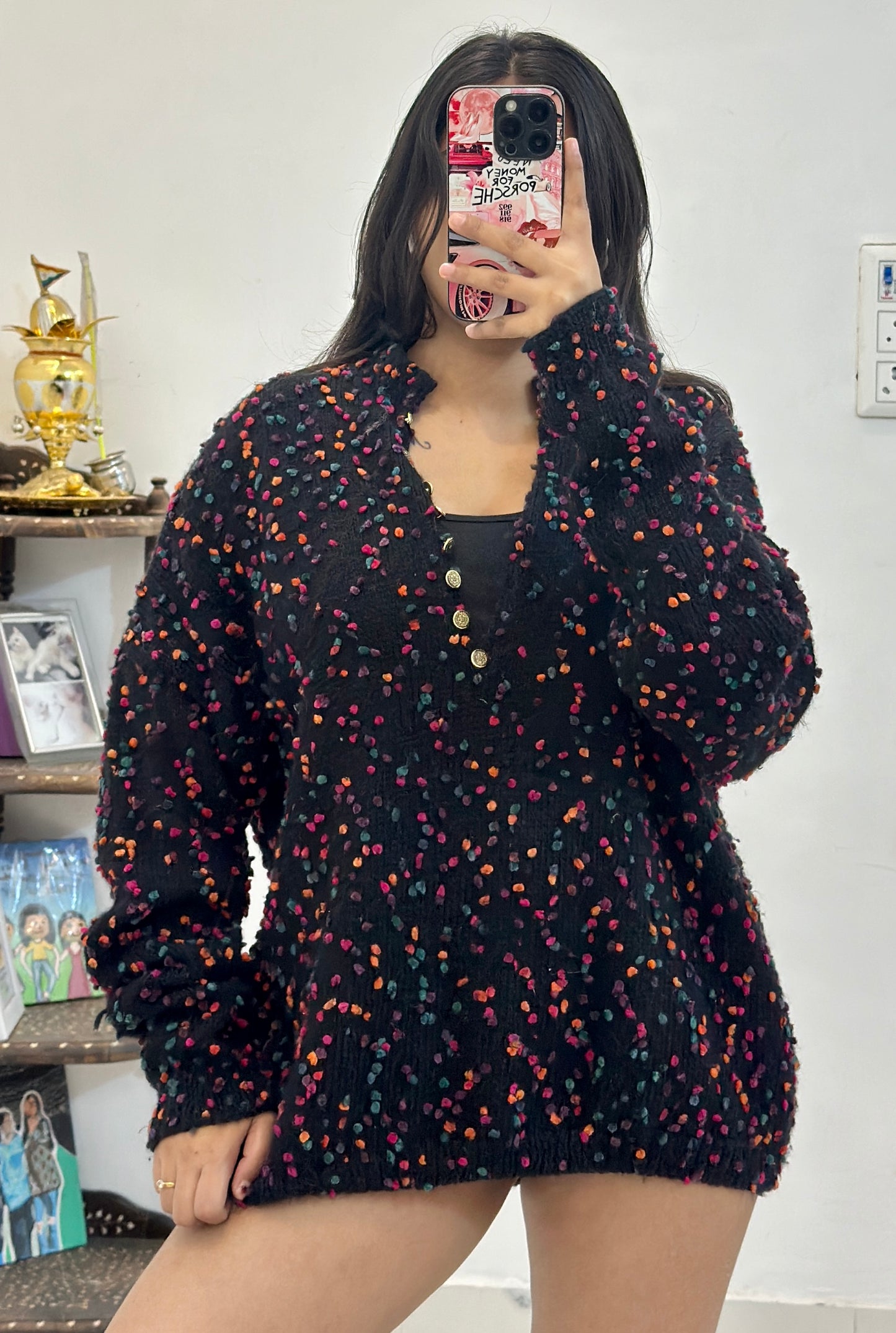 Korean oversized sweater (46-48)
