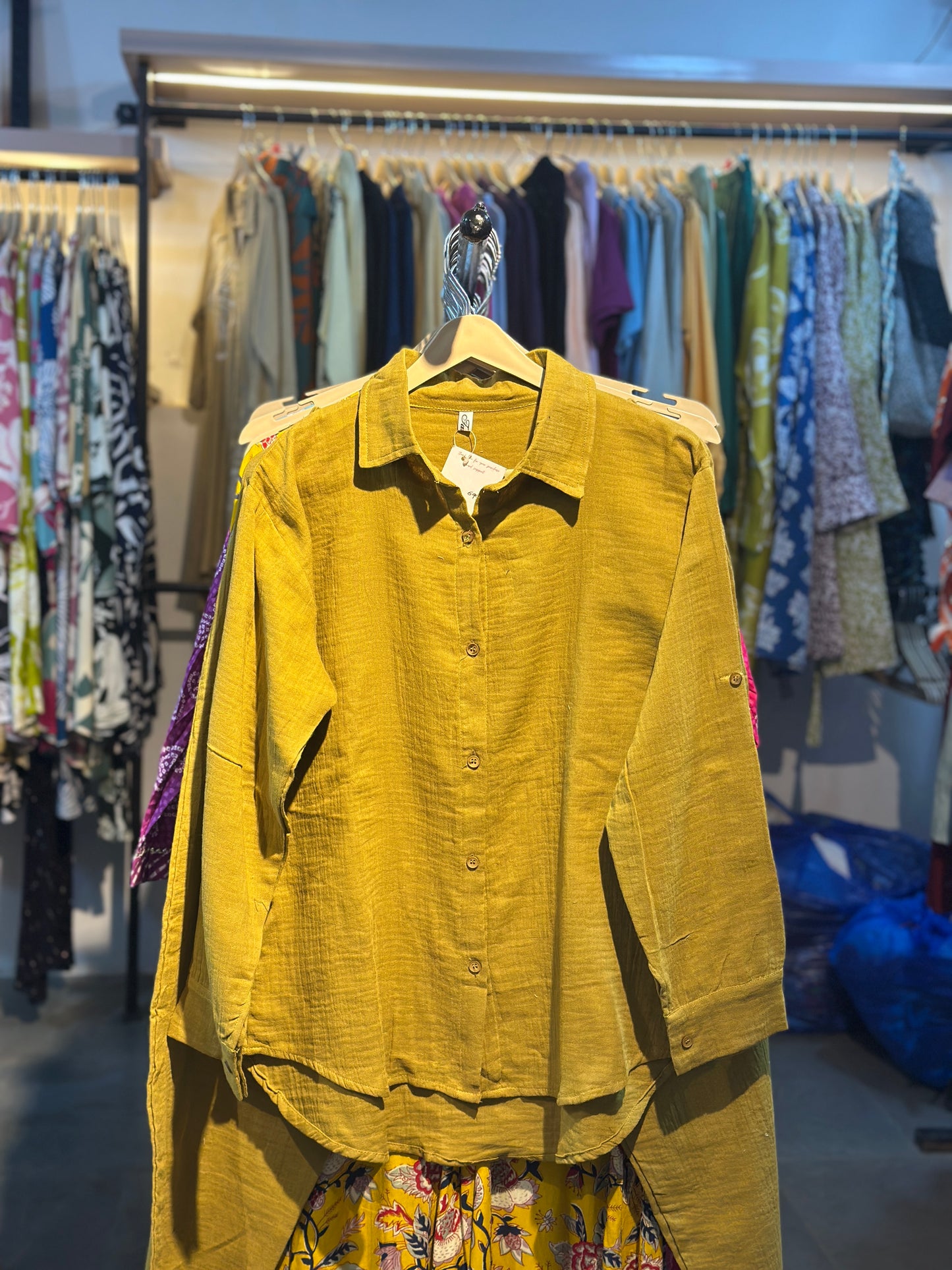 Pretty freesize cotton Cordset (upto 40-44)