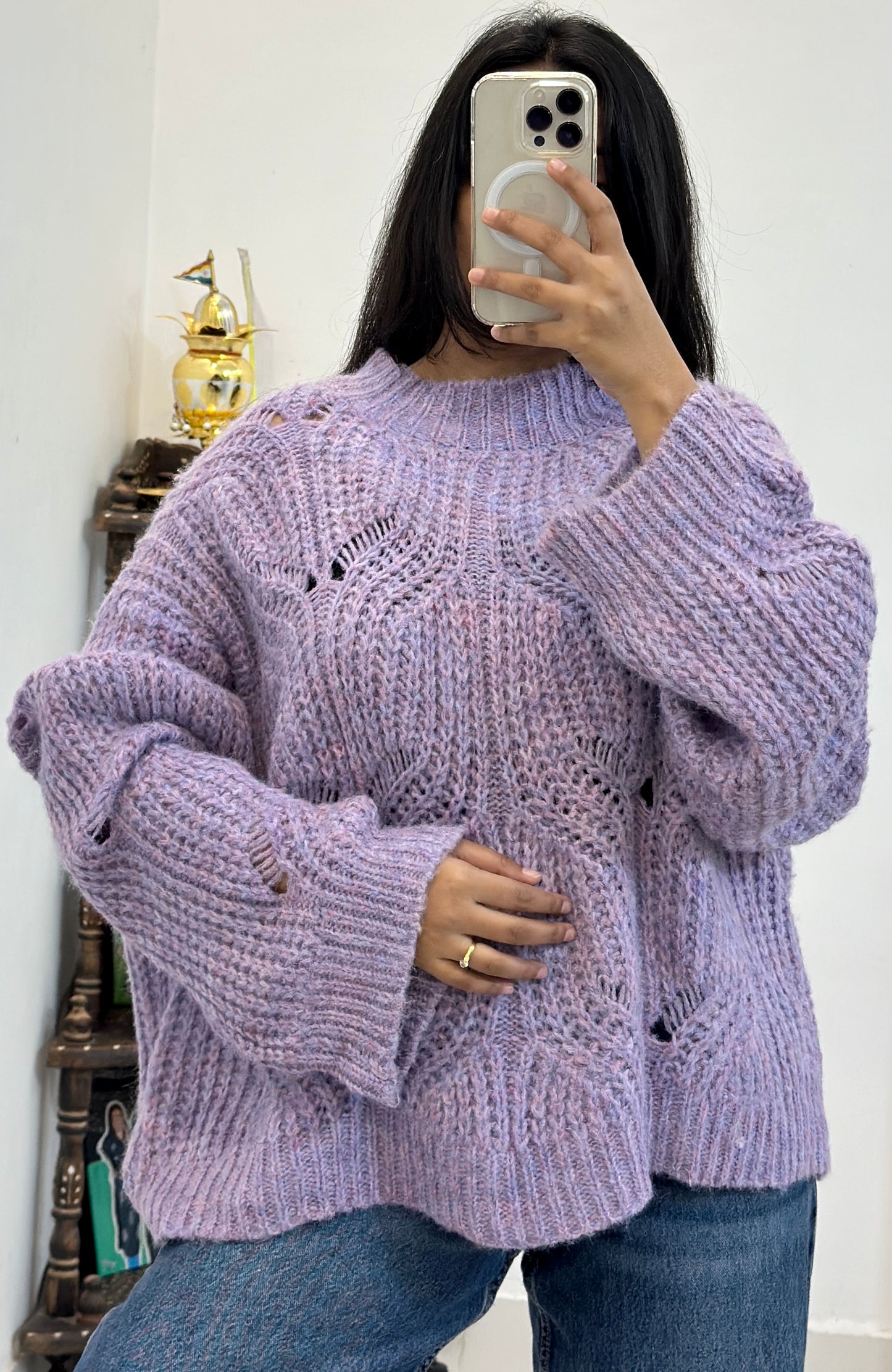 Oversized heavy sweater (48-50)