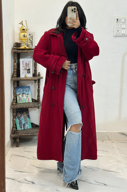 Heavy long coat (42-44)