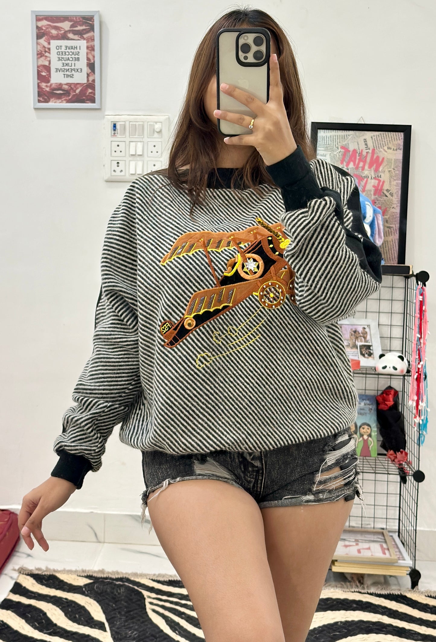 Oversized Korean sweater (38-40)