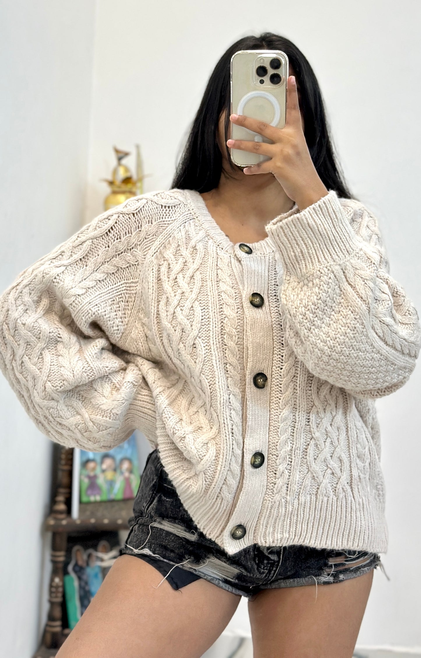 Korean oversized sweater (46-48)