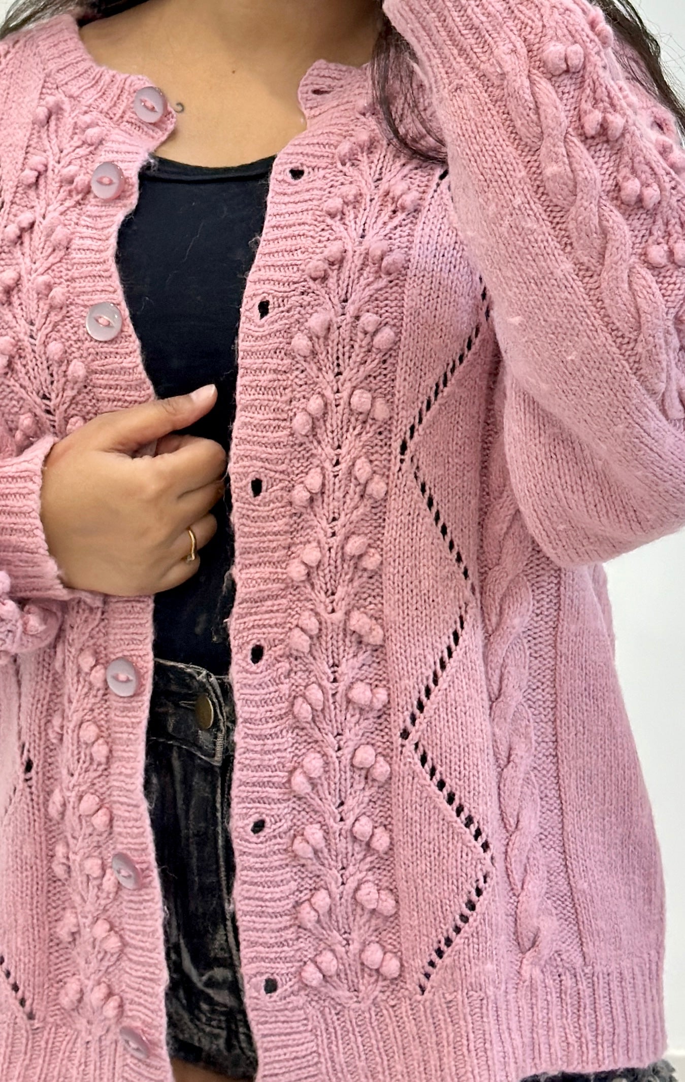 Pretty oversized cardigan (44-46)