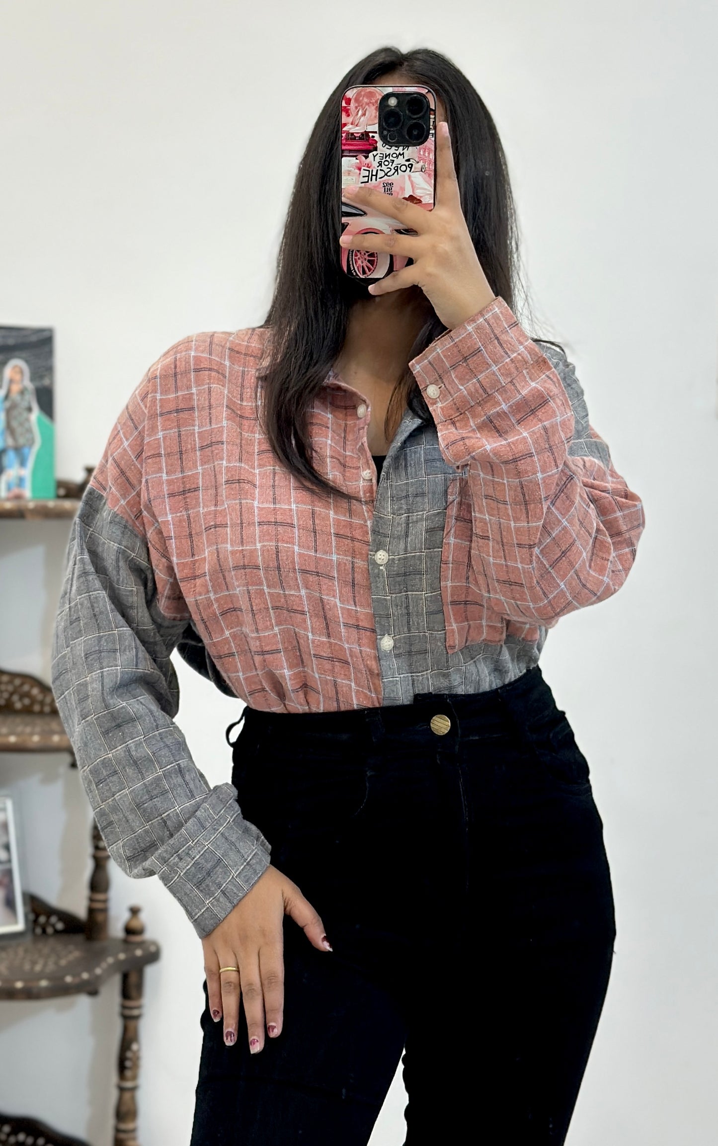 Oversized cotton shirt (Upto 40)