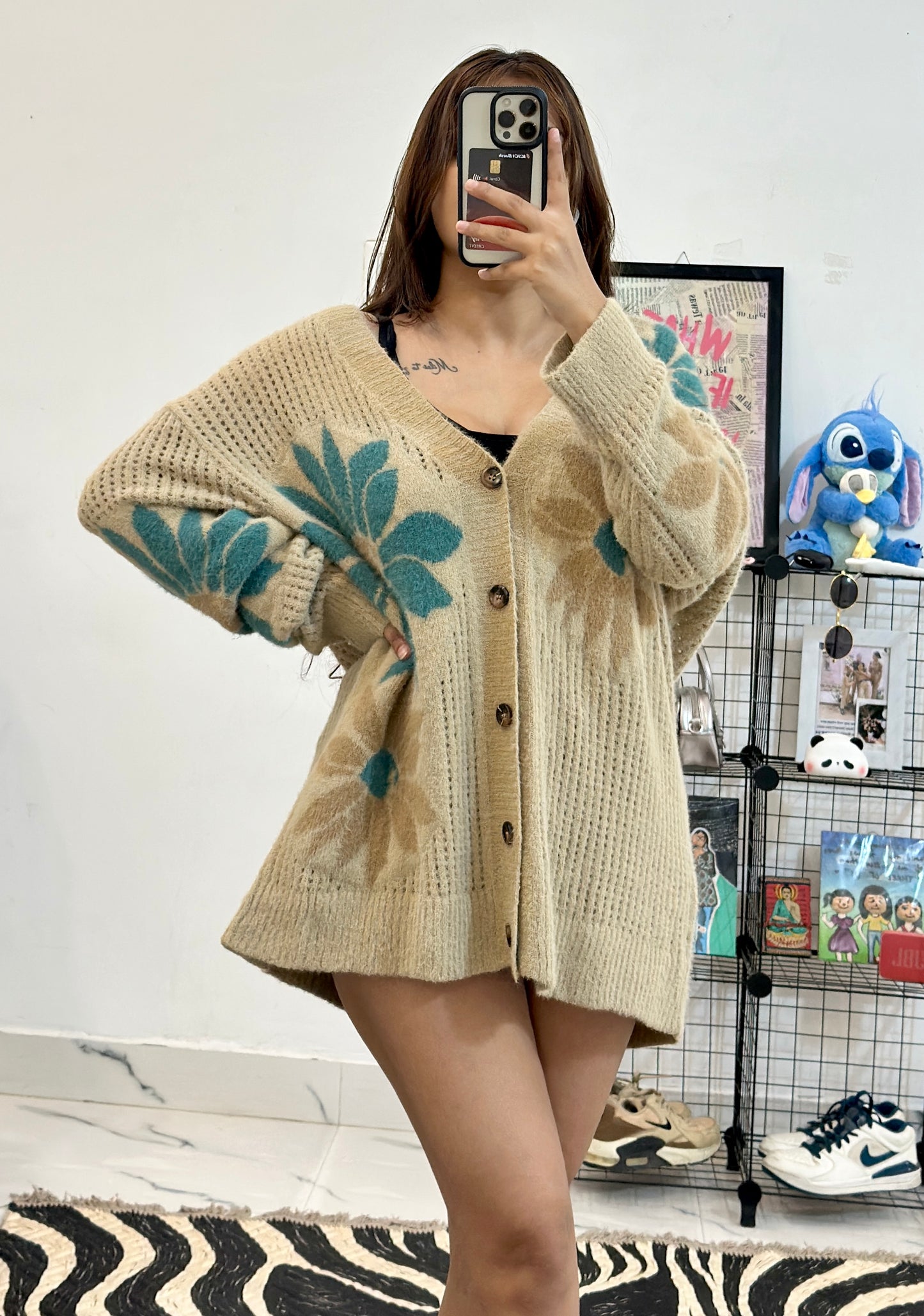Oversized korean cardigan (44-46)