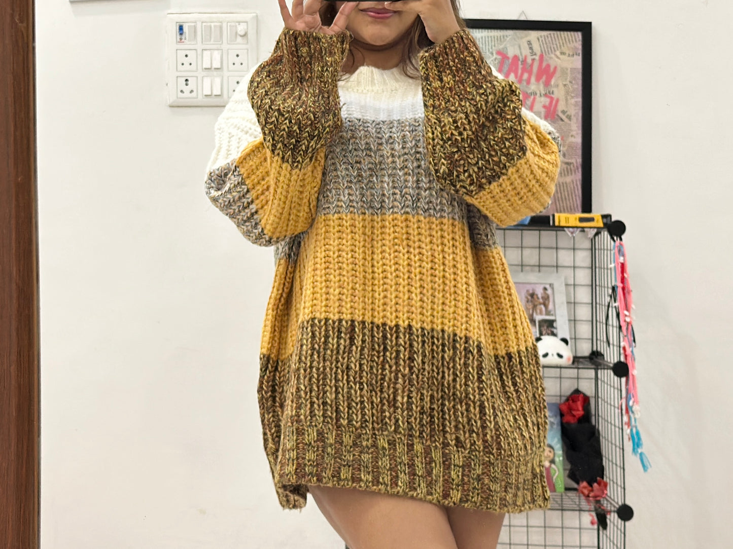 Oversized chunky sweater (42-44)