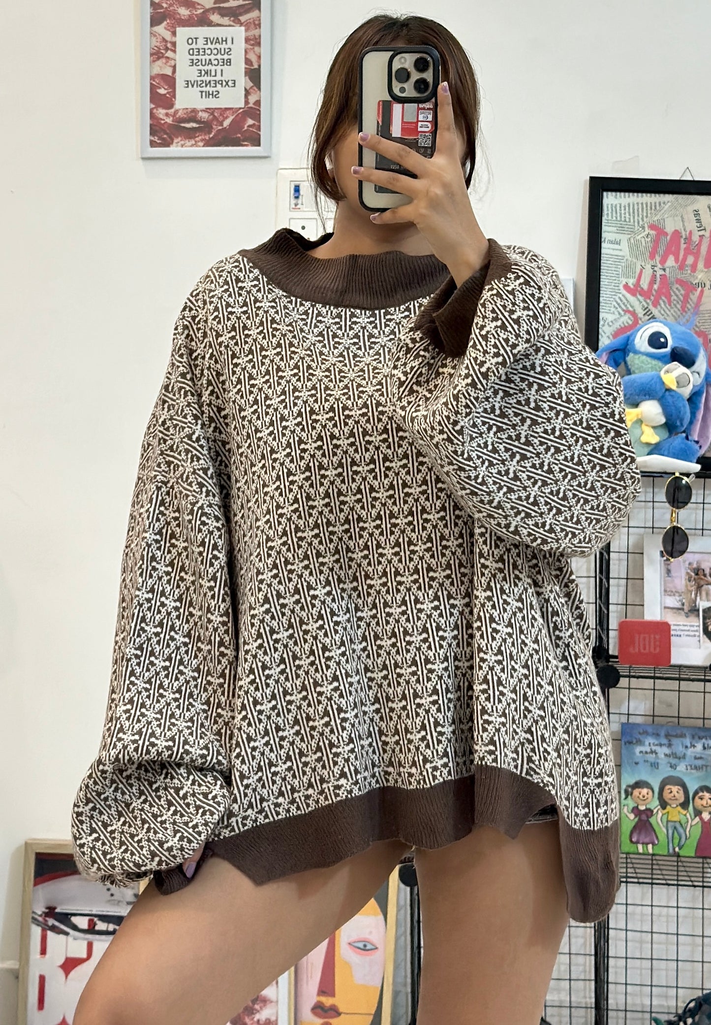 Oversized Korean sweater (48-50)