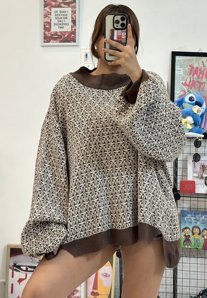 Oversized Korean sweater (48-50)
