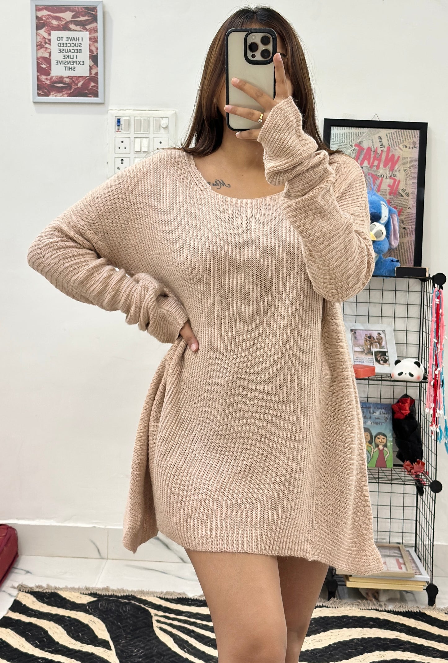 Oversized Korean sweater (38-40)