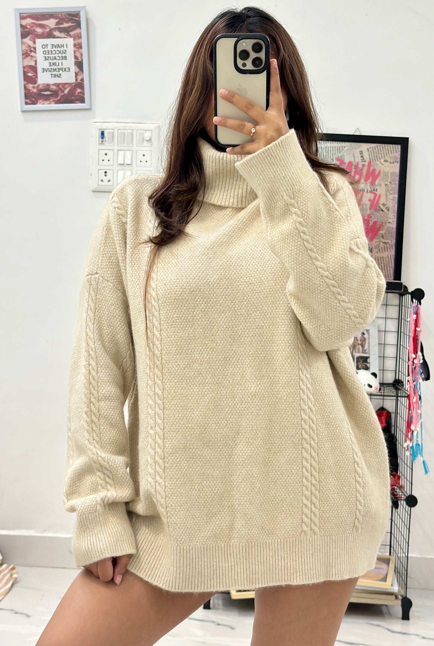 Oversized Korean sweater (40-42)