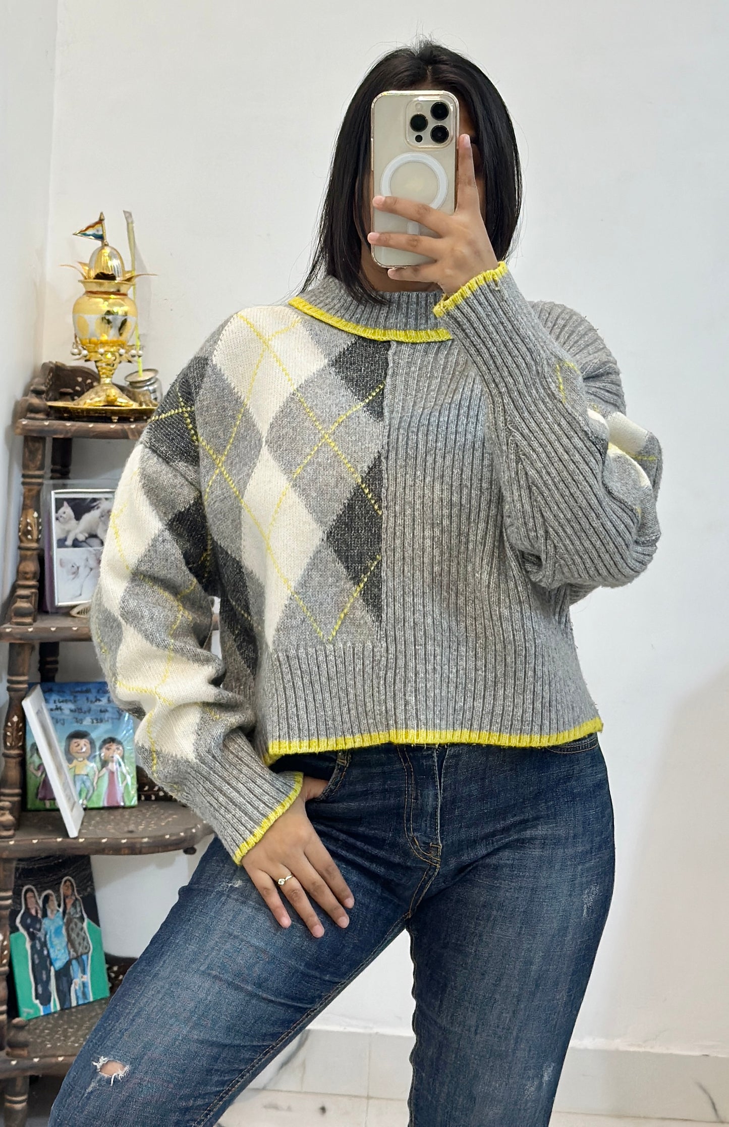 Oversized Korean sweater (42-44)