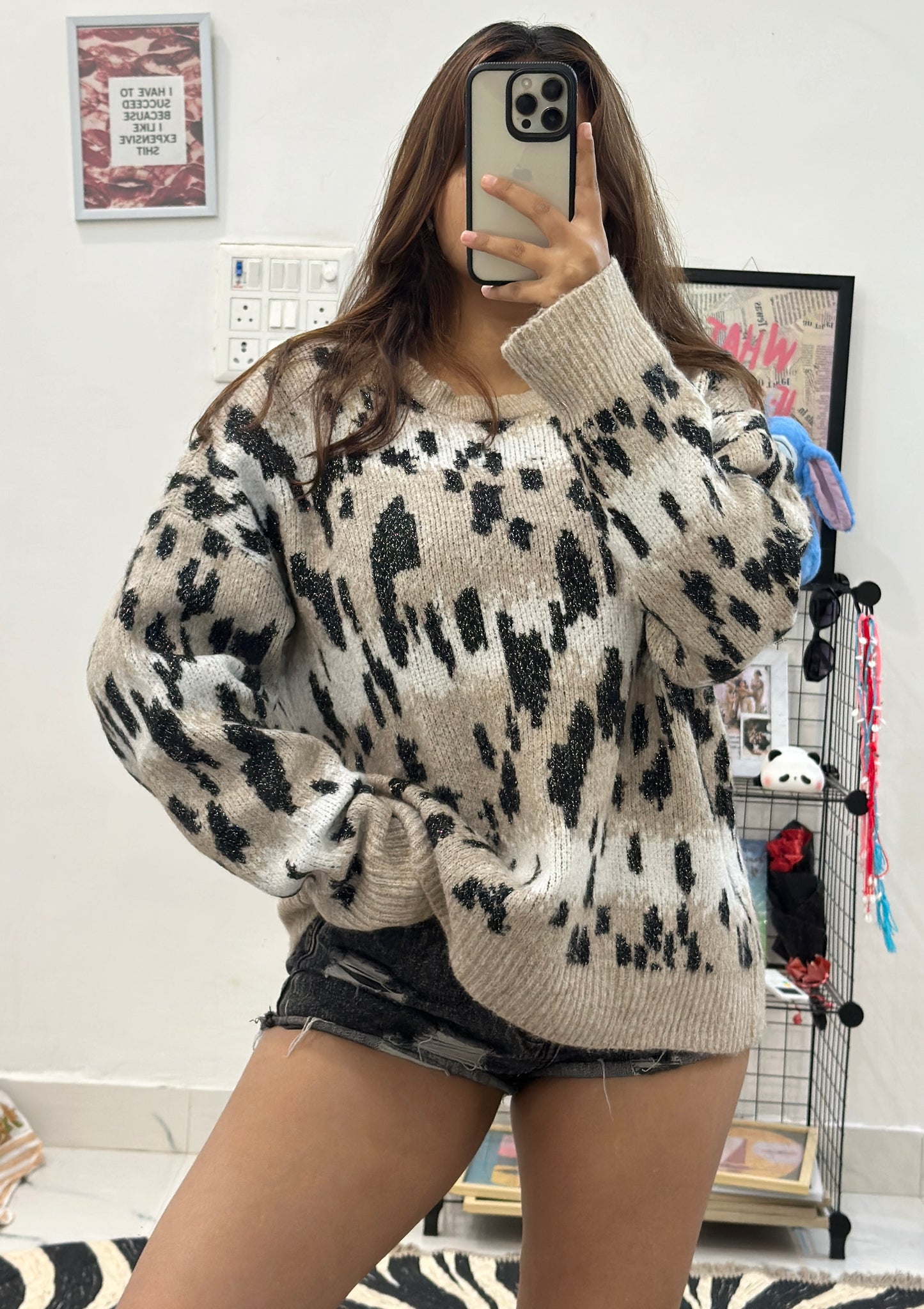 Oversized Korean sweater (44-46)