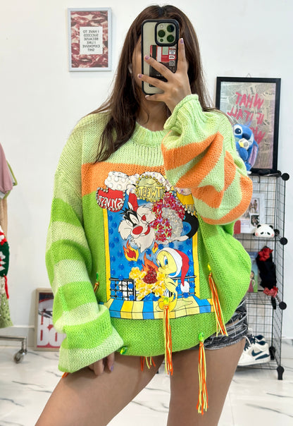 Oversized Korean sweater (46-48)