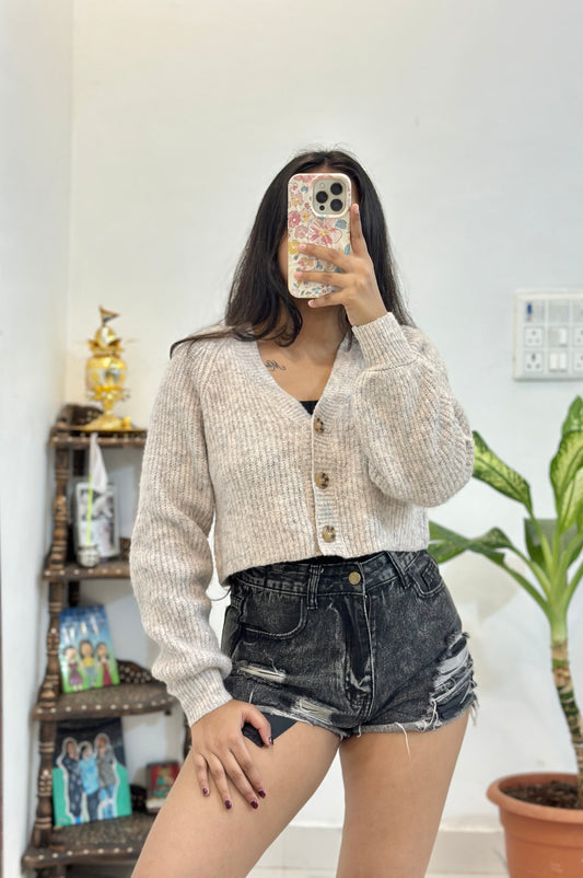 Crop cardigan (34-38)