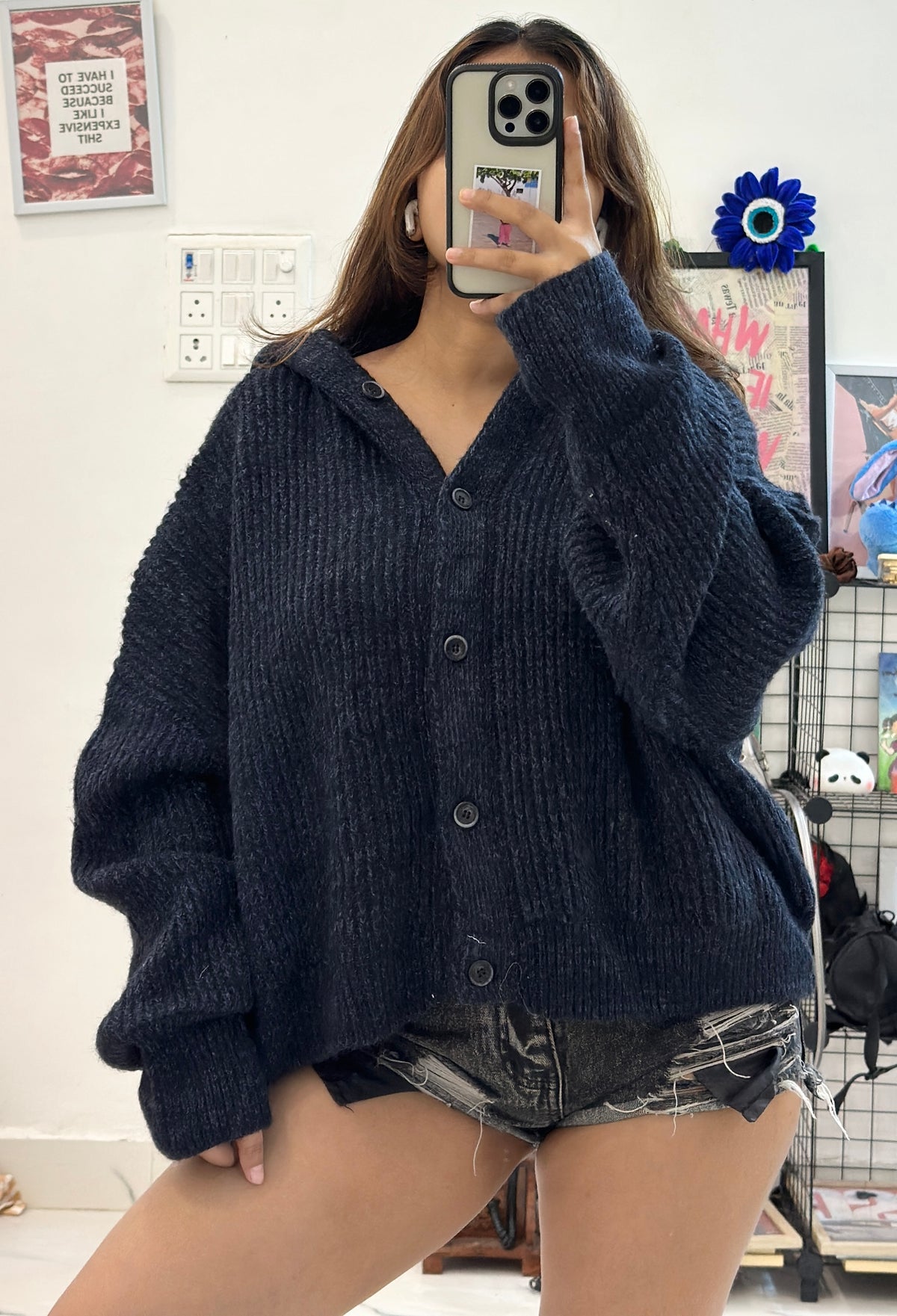 Oversized Korean sweater (44-48)