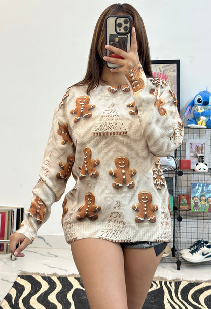 Oversized Korean sweater 38-40