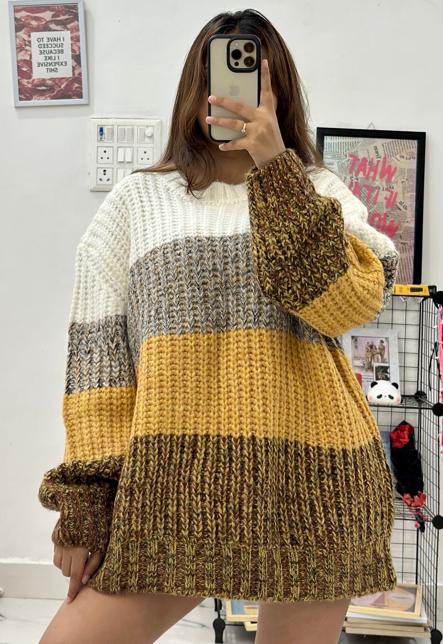 Oversized chunky sweater (42-44)
