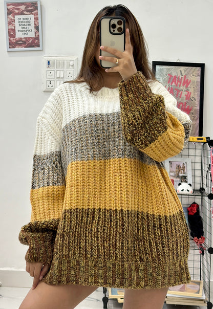 Oversized chunky sweater (42-44)