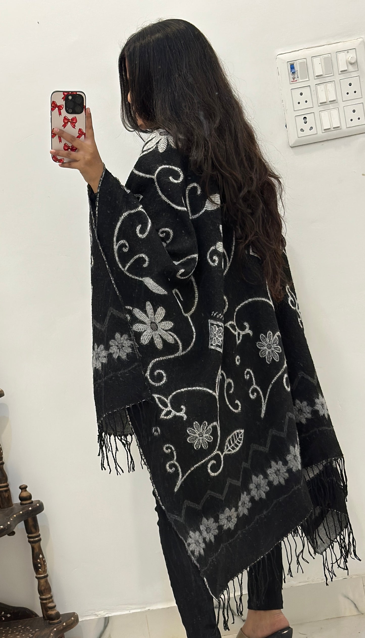 Kashmiri rough Woollen shawl