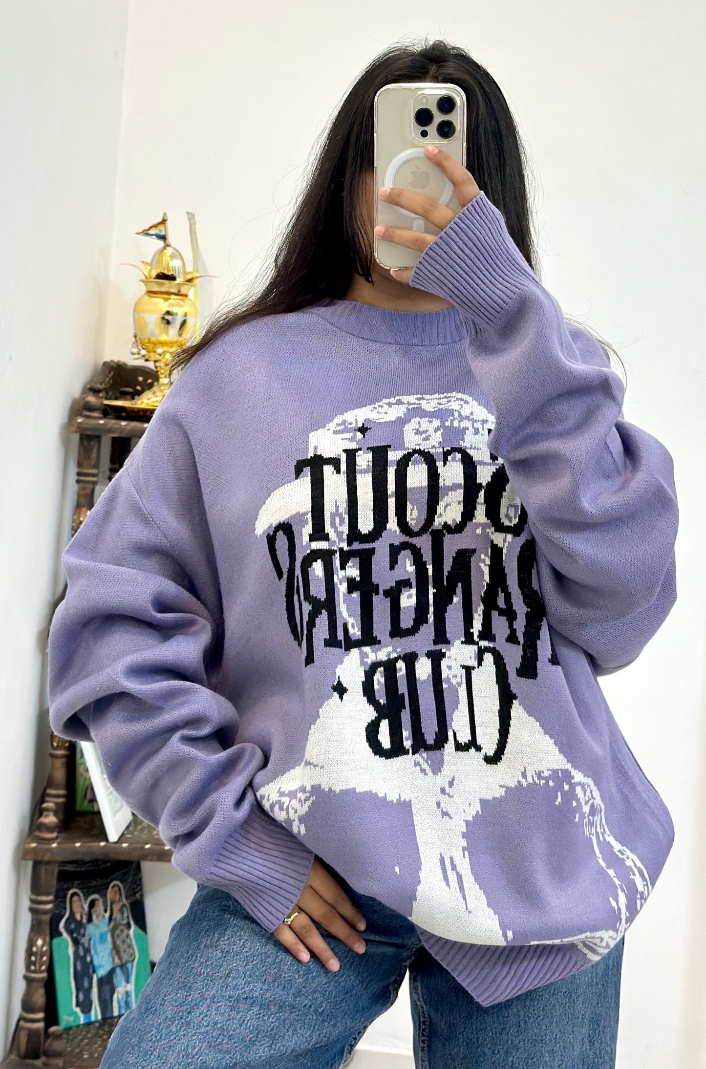 oversized Korean sweater (46-48)