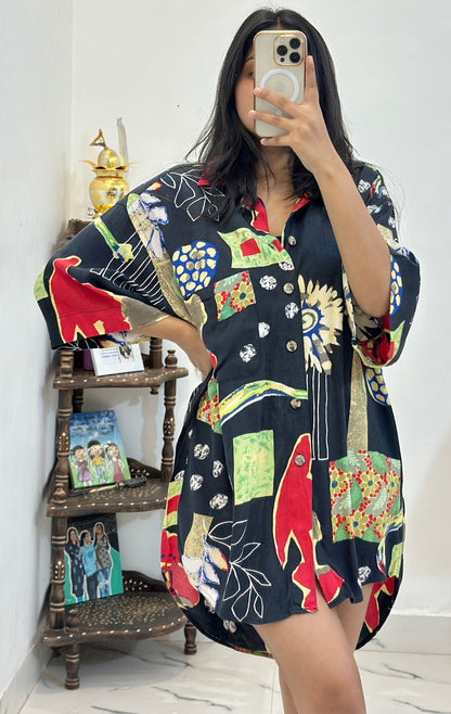 Oversized vintage shirt (46/48)