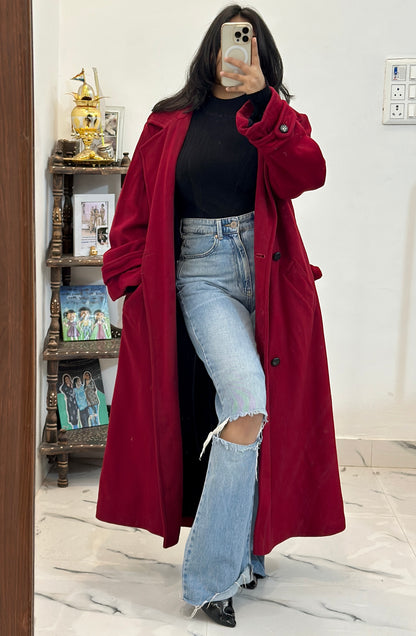 Heavy long coat (42-44)