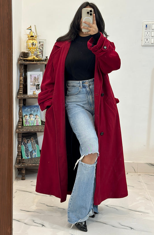 Heavy long coat (42-44)