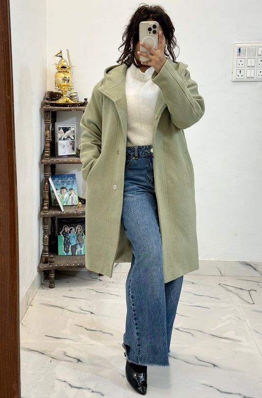 Heavy long coat (36-38)