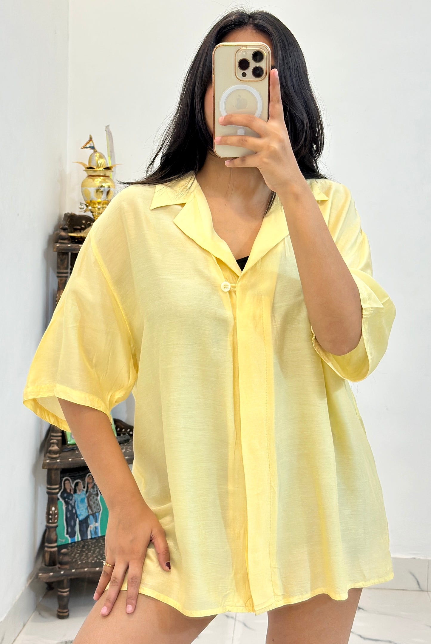 Oversized pretty shirt (42-44)