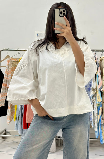 Oversized cotton top (40-42)