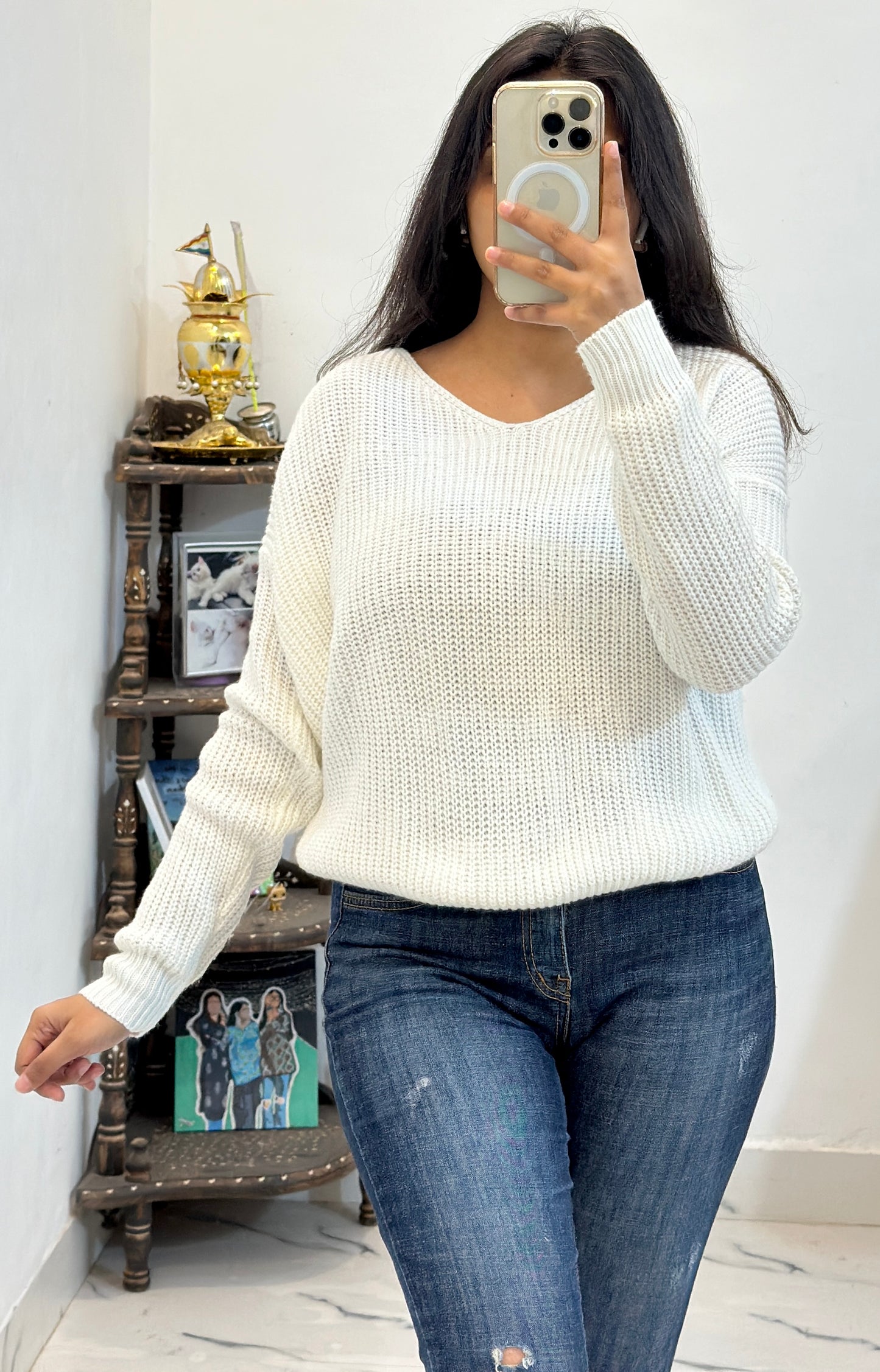 Oversized Korean sweater (36-38)