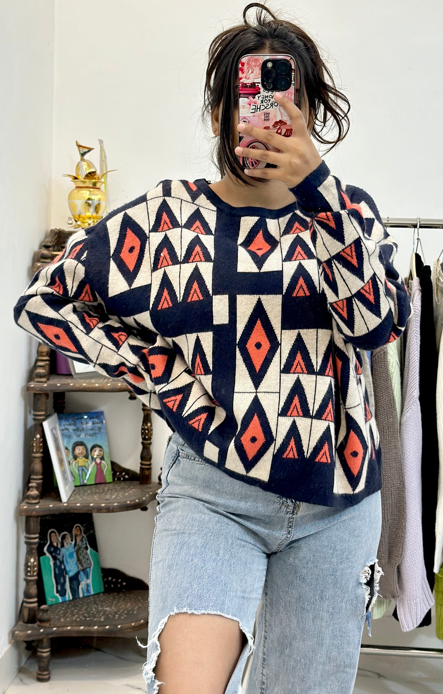 Oversized Korean sweater (40-42)