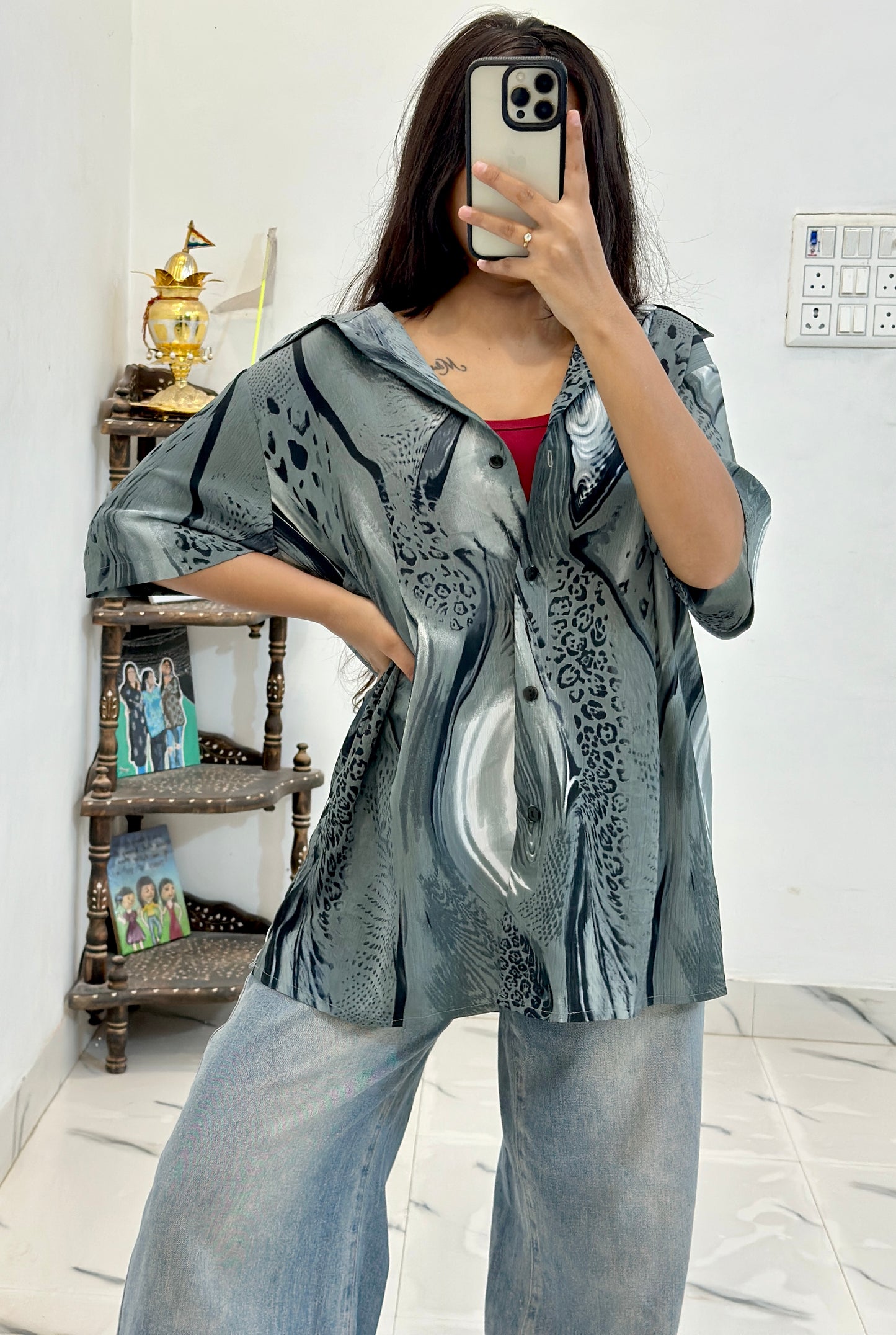 Oversized vintage shirt (42-44)