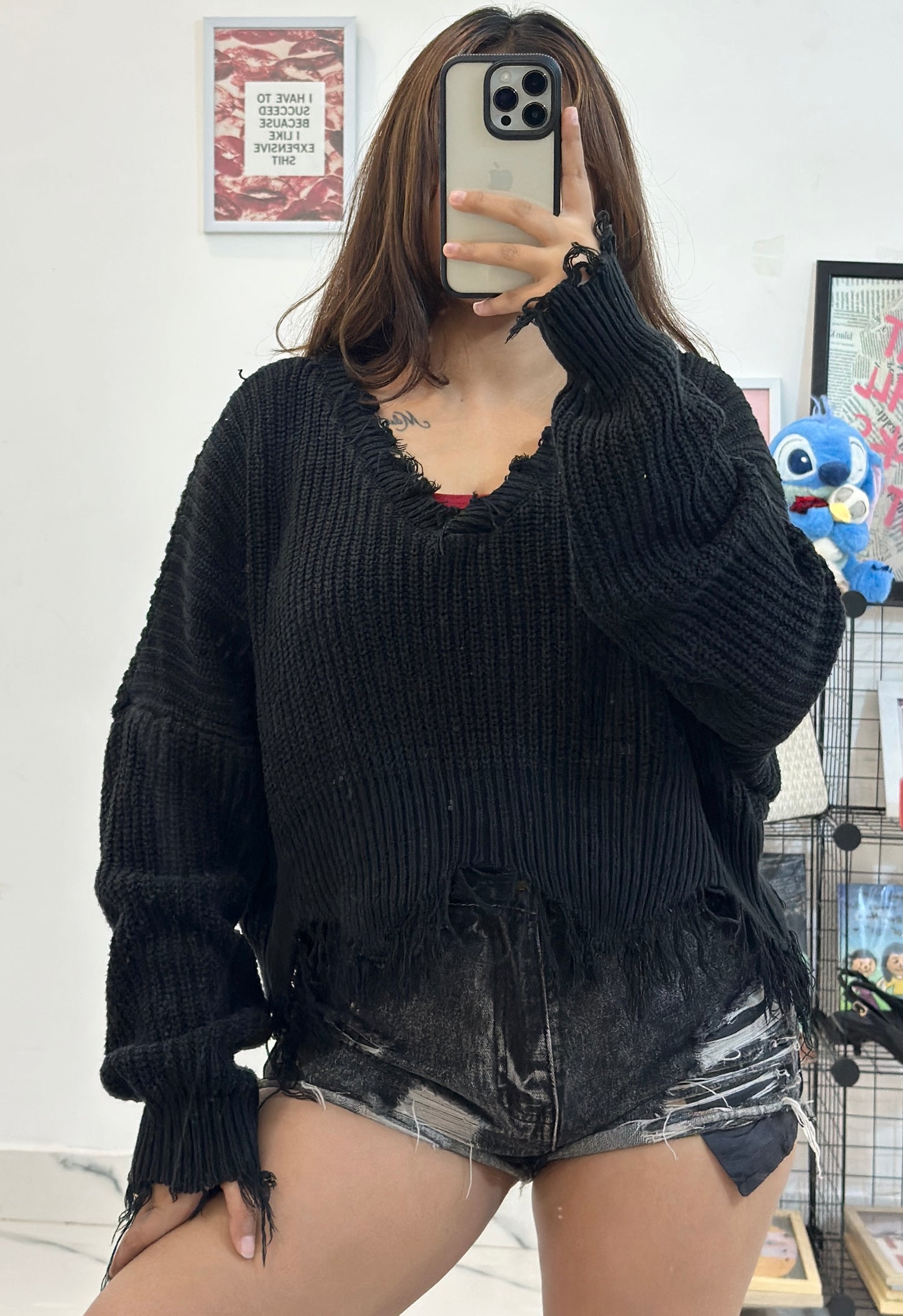 Oversized Korean sweater (48-50)