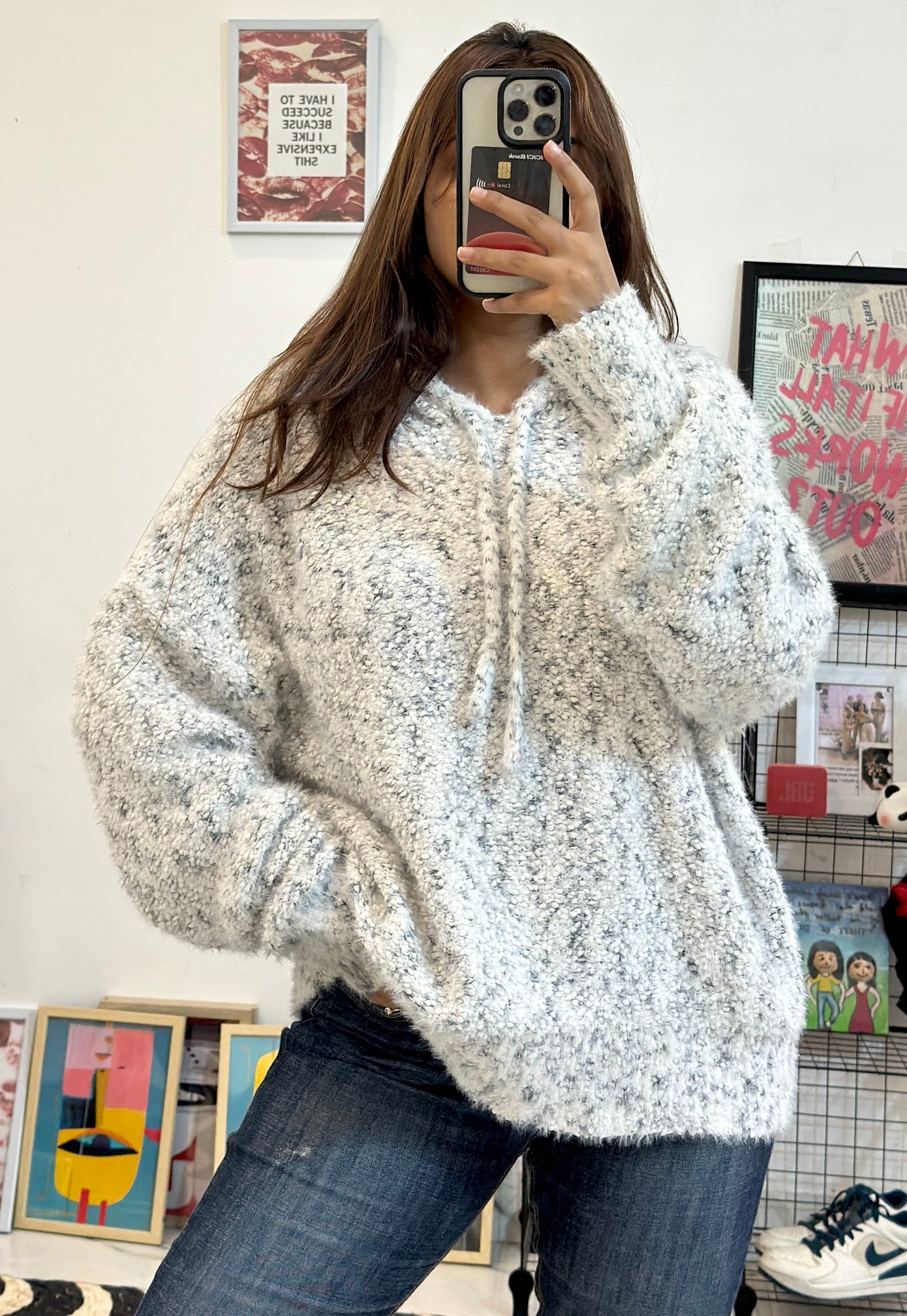 Oversized Korean sweater (44-46)
