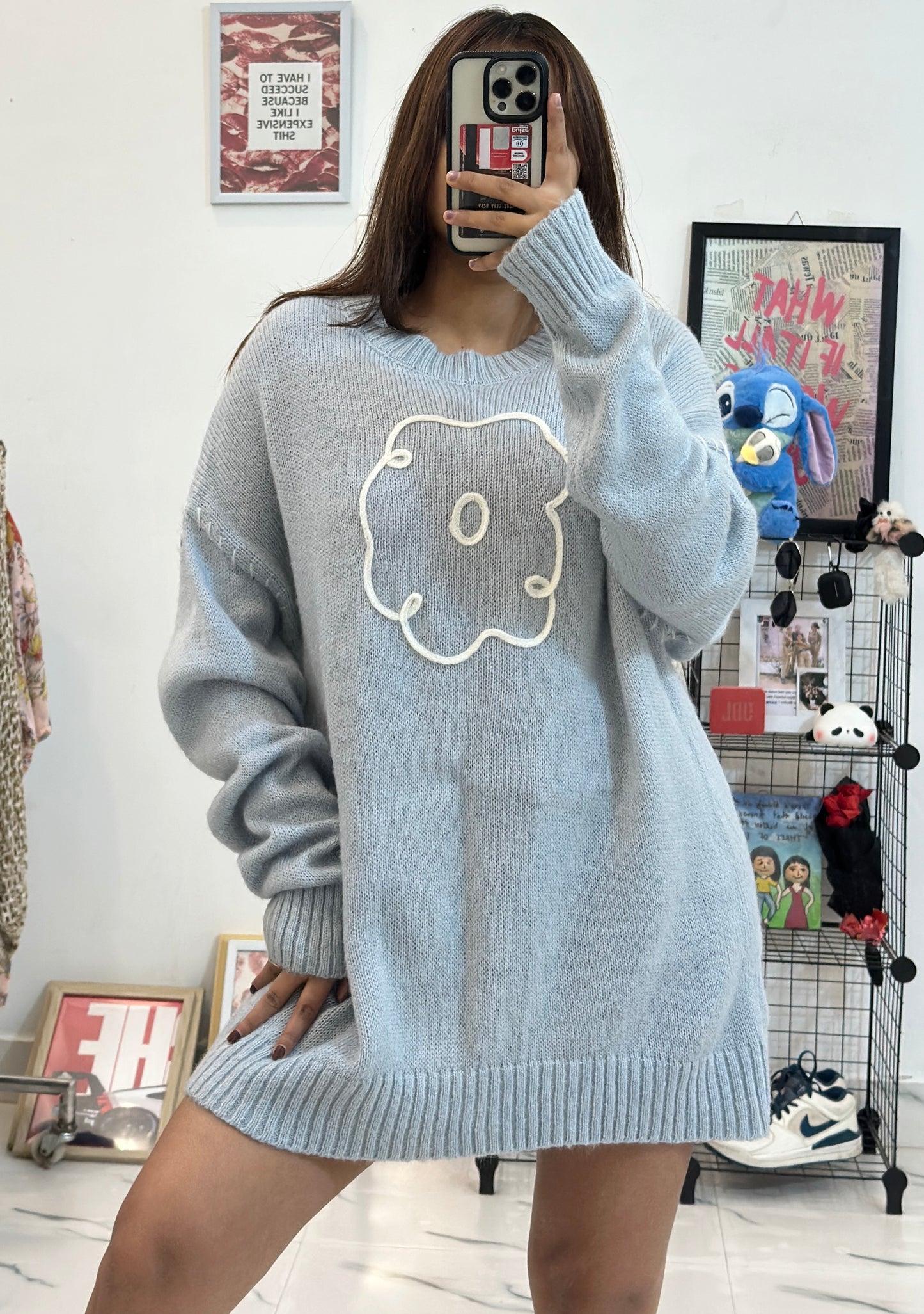 Oversized Korean sweater (42-44)