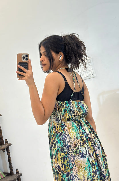 Pretty cotton dress (40-42)
