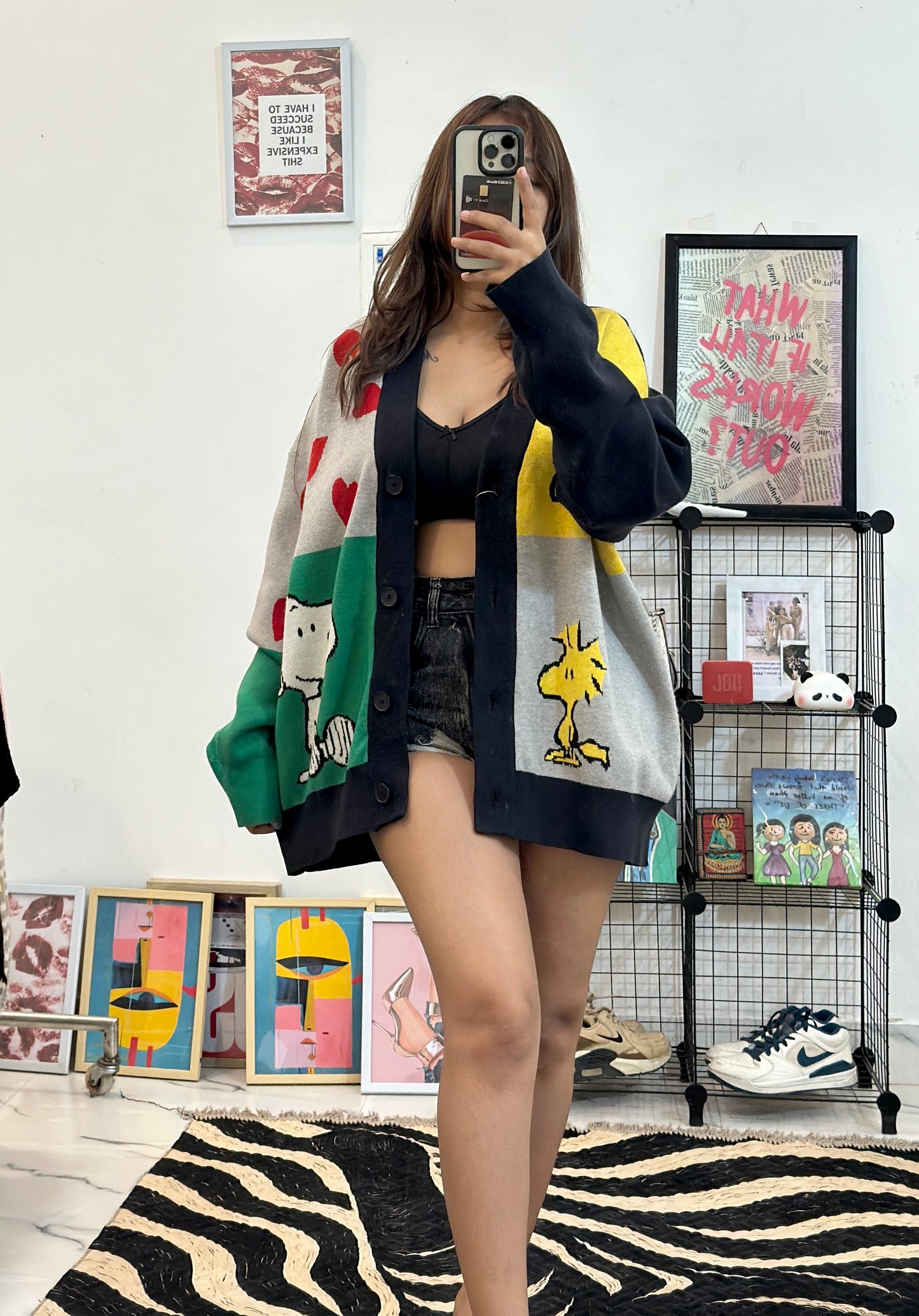 Oversized Korean cardigan(46-48)
